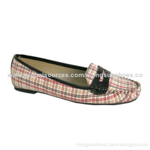 Women's Casual Shoes with Fabric, PU Upper, Nice and Comfortable, Available in Various Colors